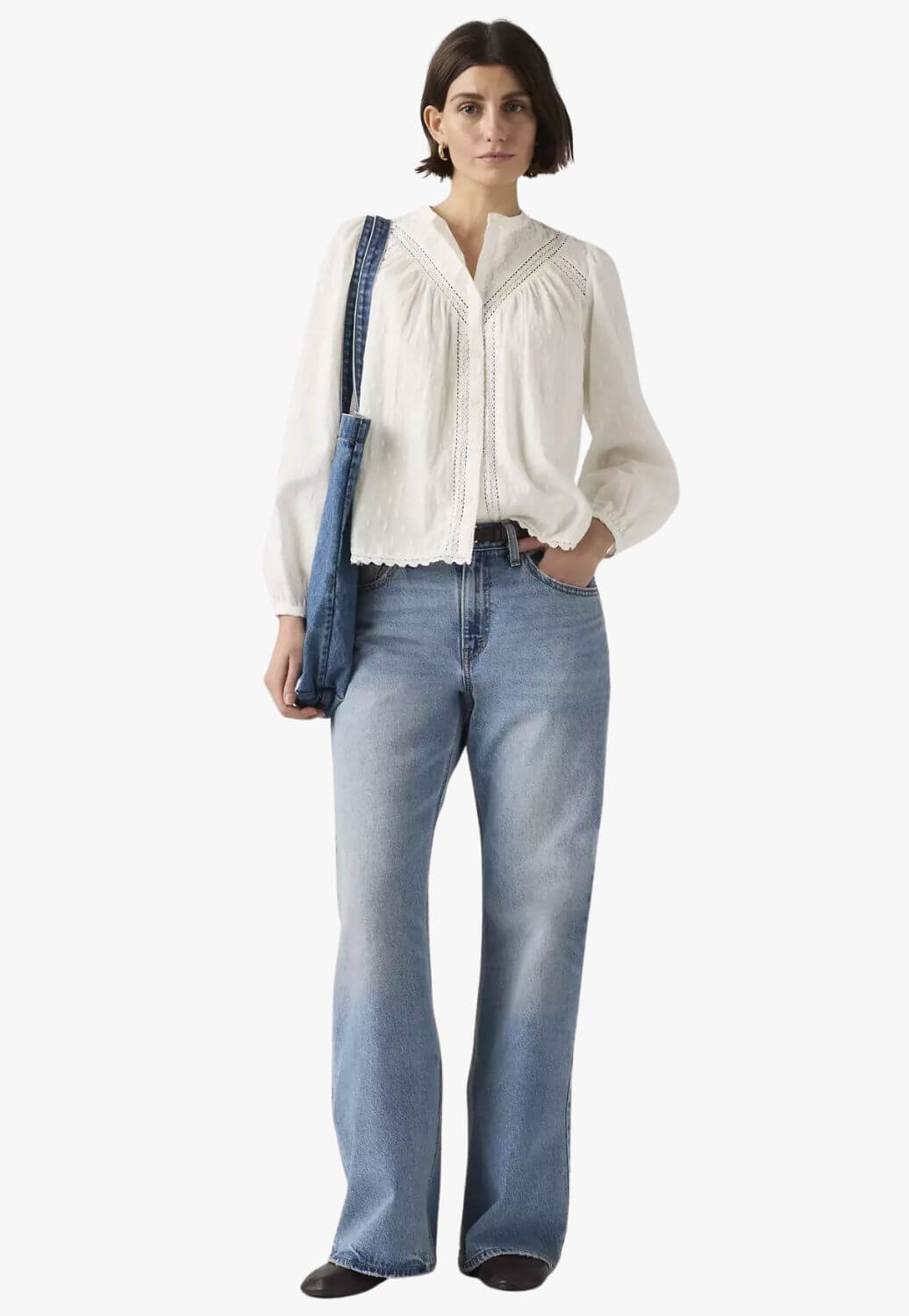 Levis Womens Loose Boot Jeans