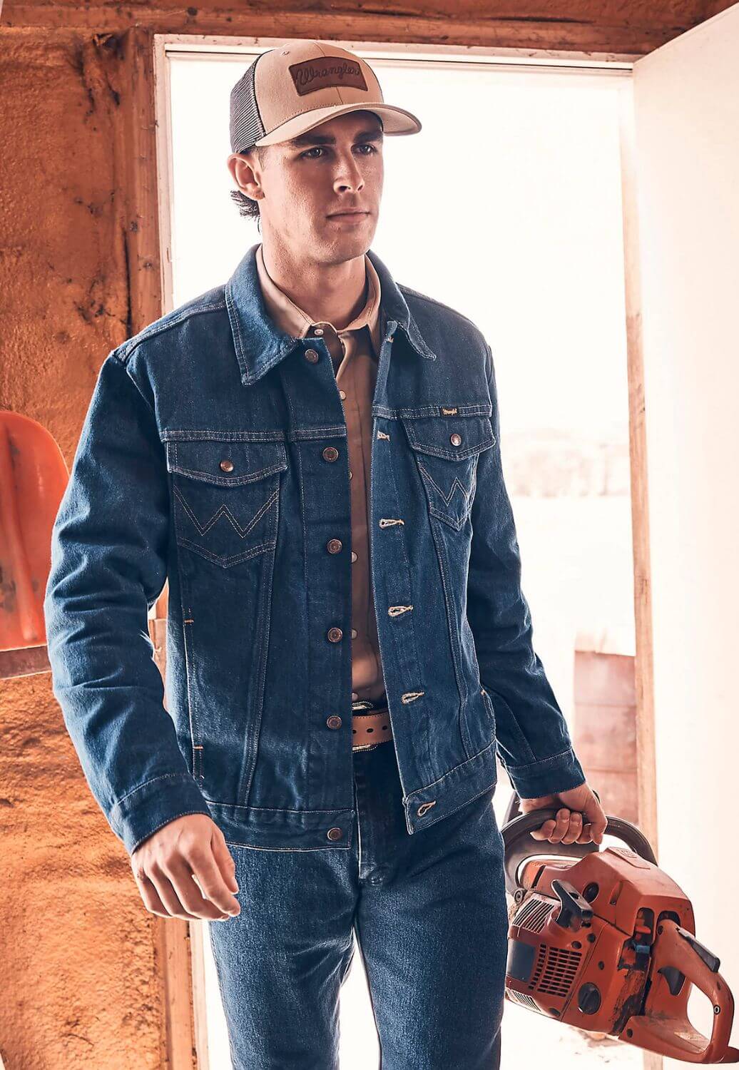 Wrangler Mens Classic Denim Jacket