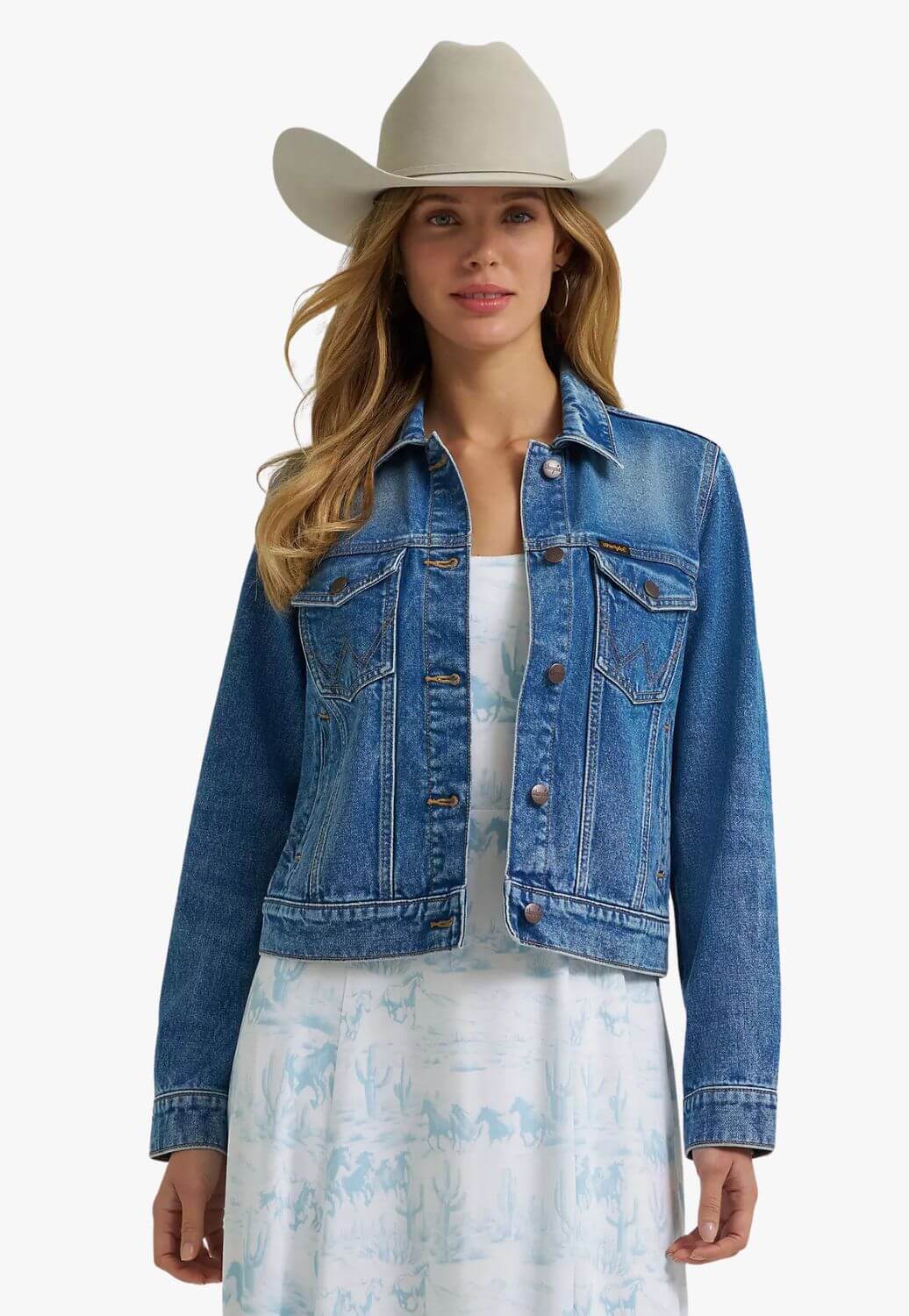 Wrangler Womens Classic Denim Jacket