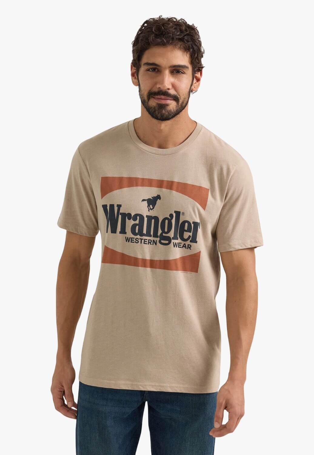 Wrangler Mens Heather Tee