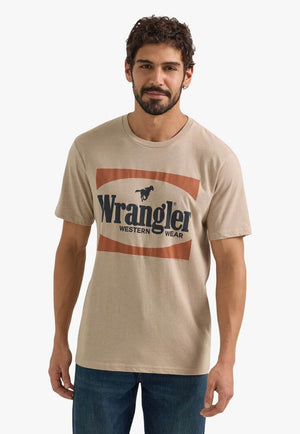 Wrangler Mens Heather Tee