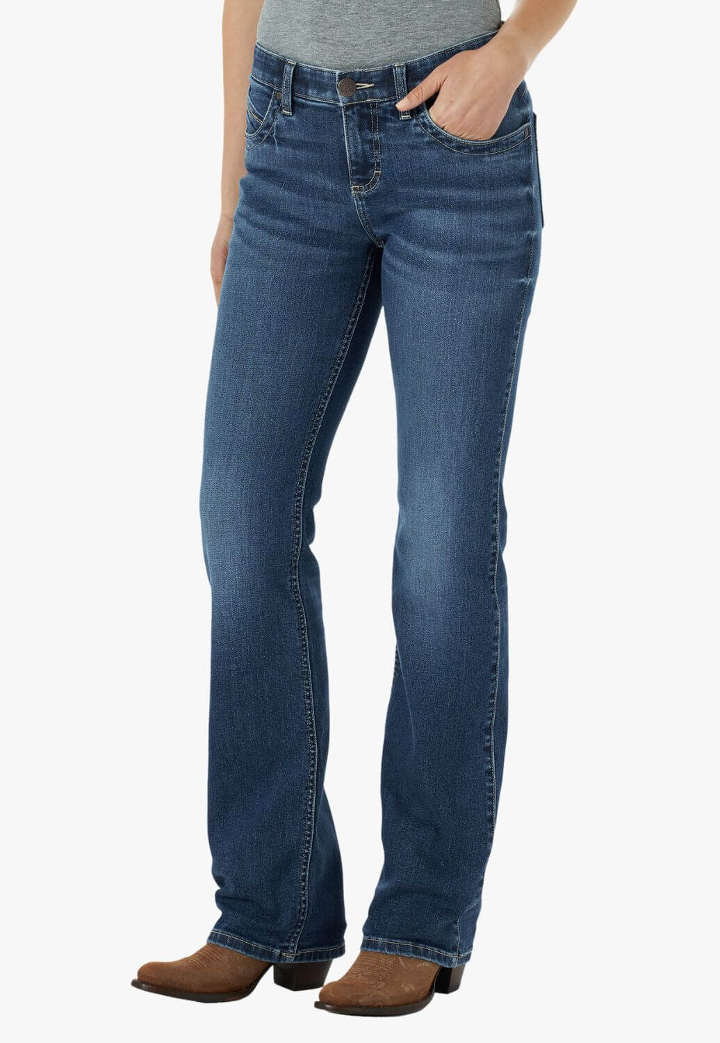 Wrangler Womens Q-Baby Bootcut Jean