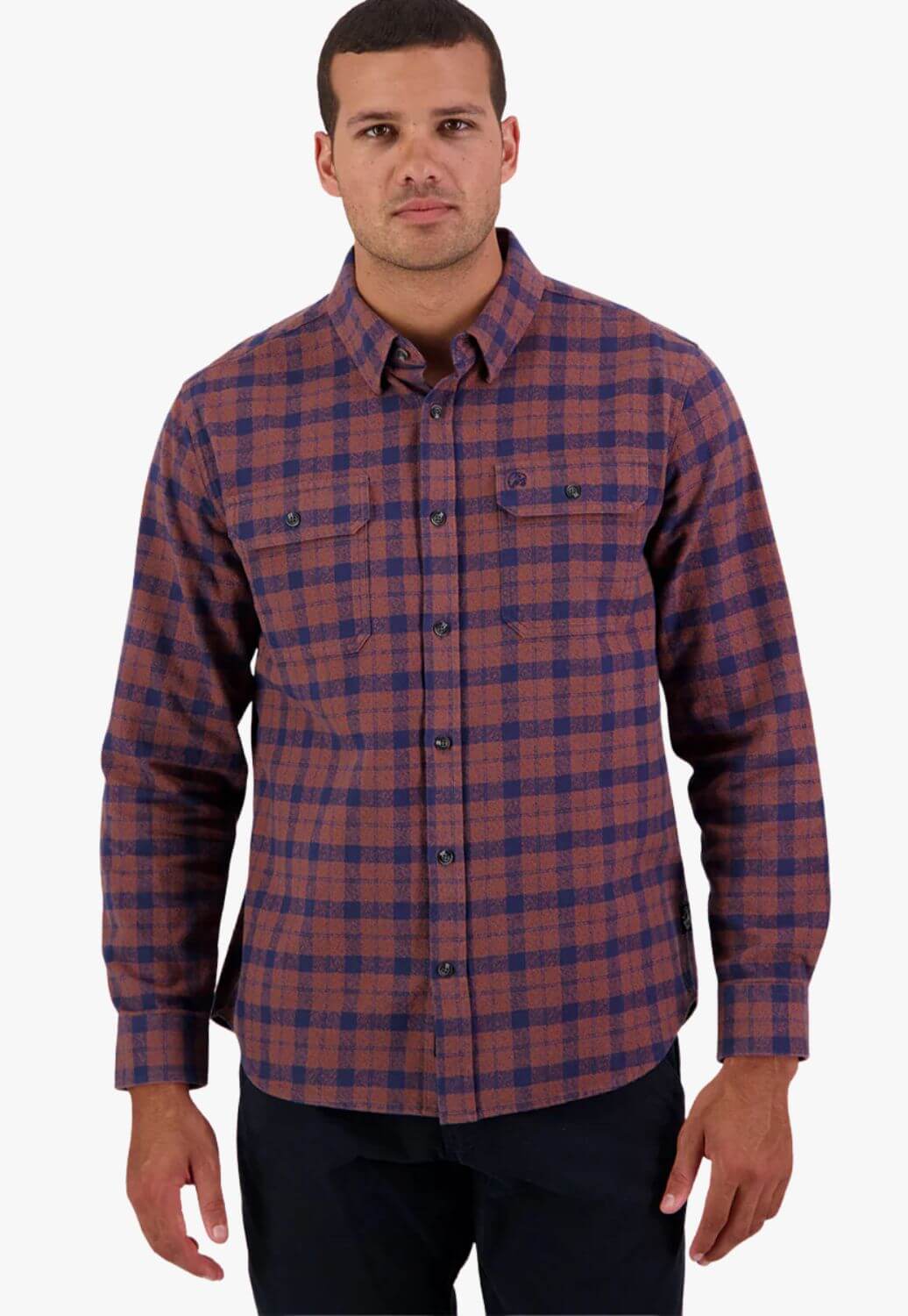 Swanndri Mens Queensbury Long Sleeve Shirt