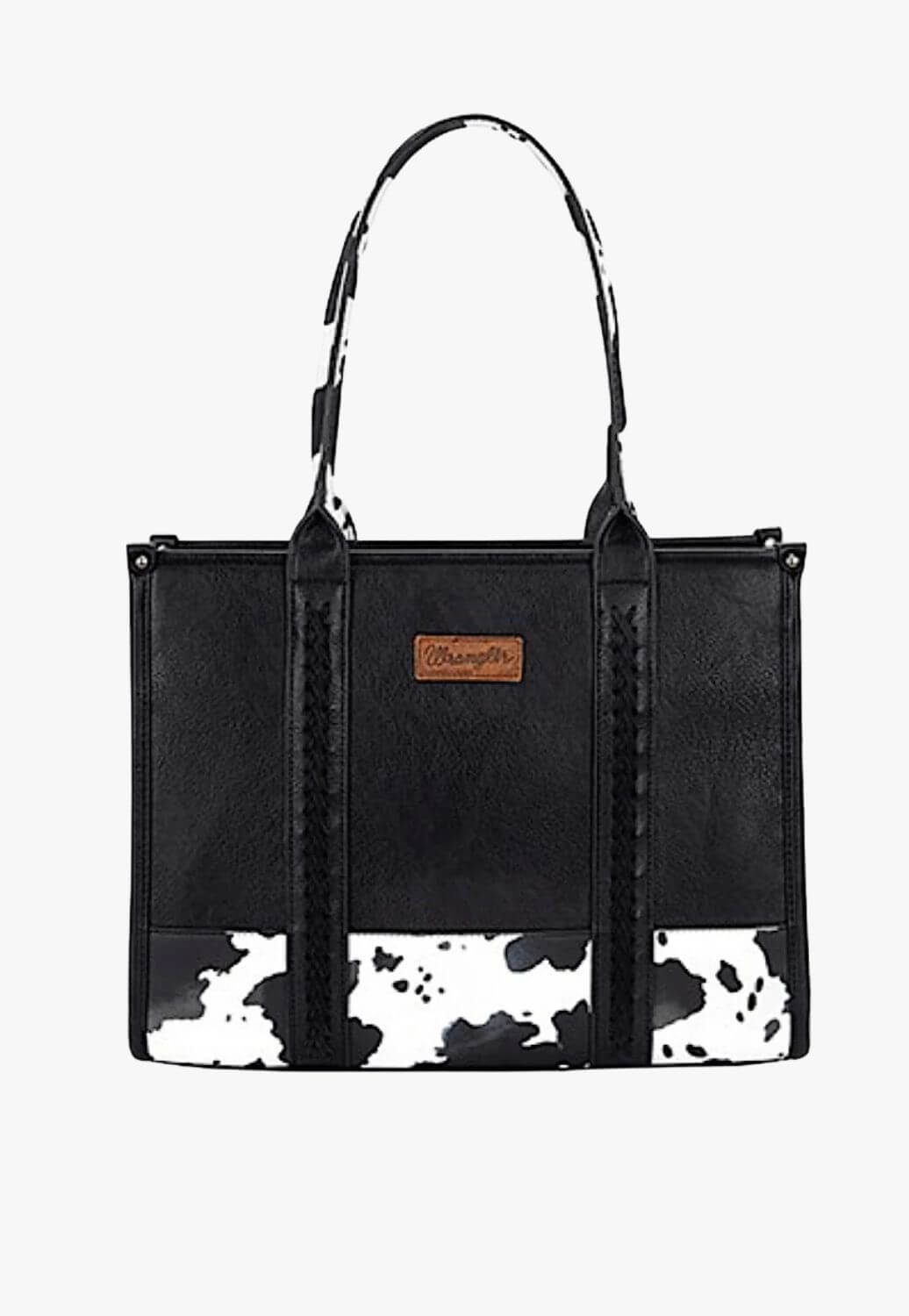 Wrangler Cow Print Tote Bag