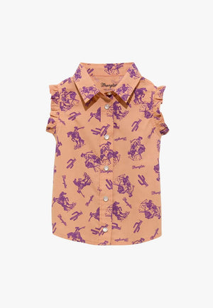 Wrangler Infant Girl Western Shirt
