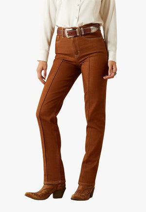 Ariat Womens Ultra High Rise Relaxed Straight Leg Jean