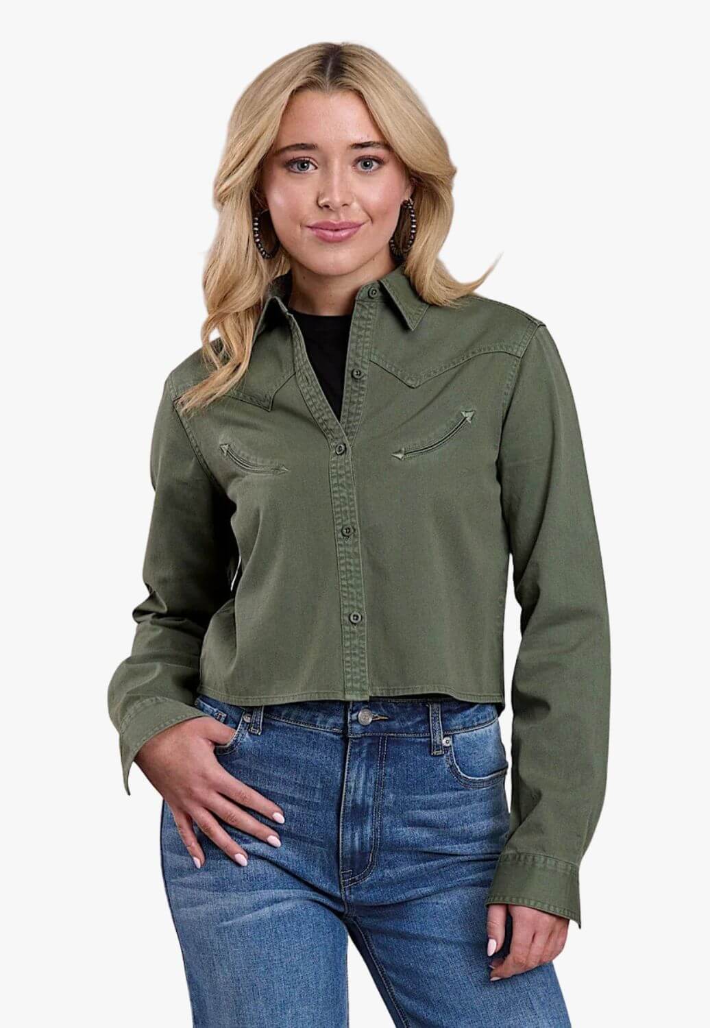 Roper Womens Five Star Collection Long Sleeve Shirt