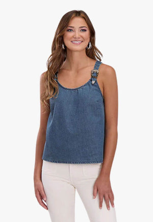 Roper Womens Five Star Collection Buckle Tank Top