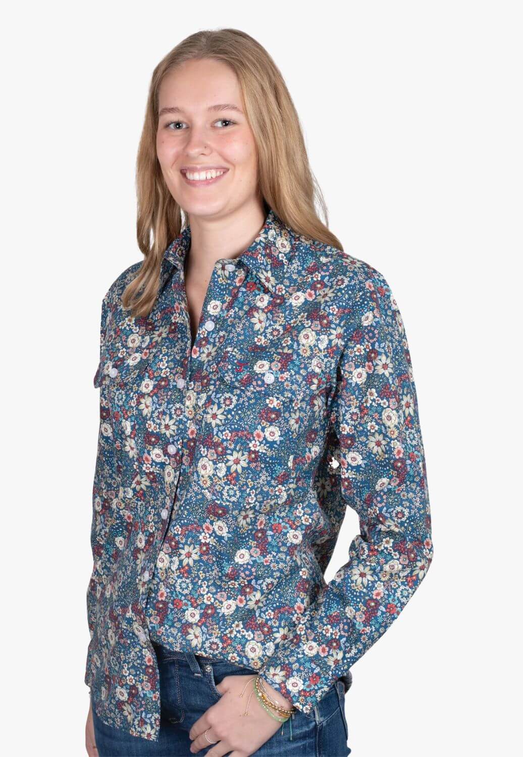 Just Country Womens Abbey Long Sleeve Shirt