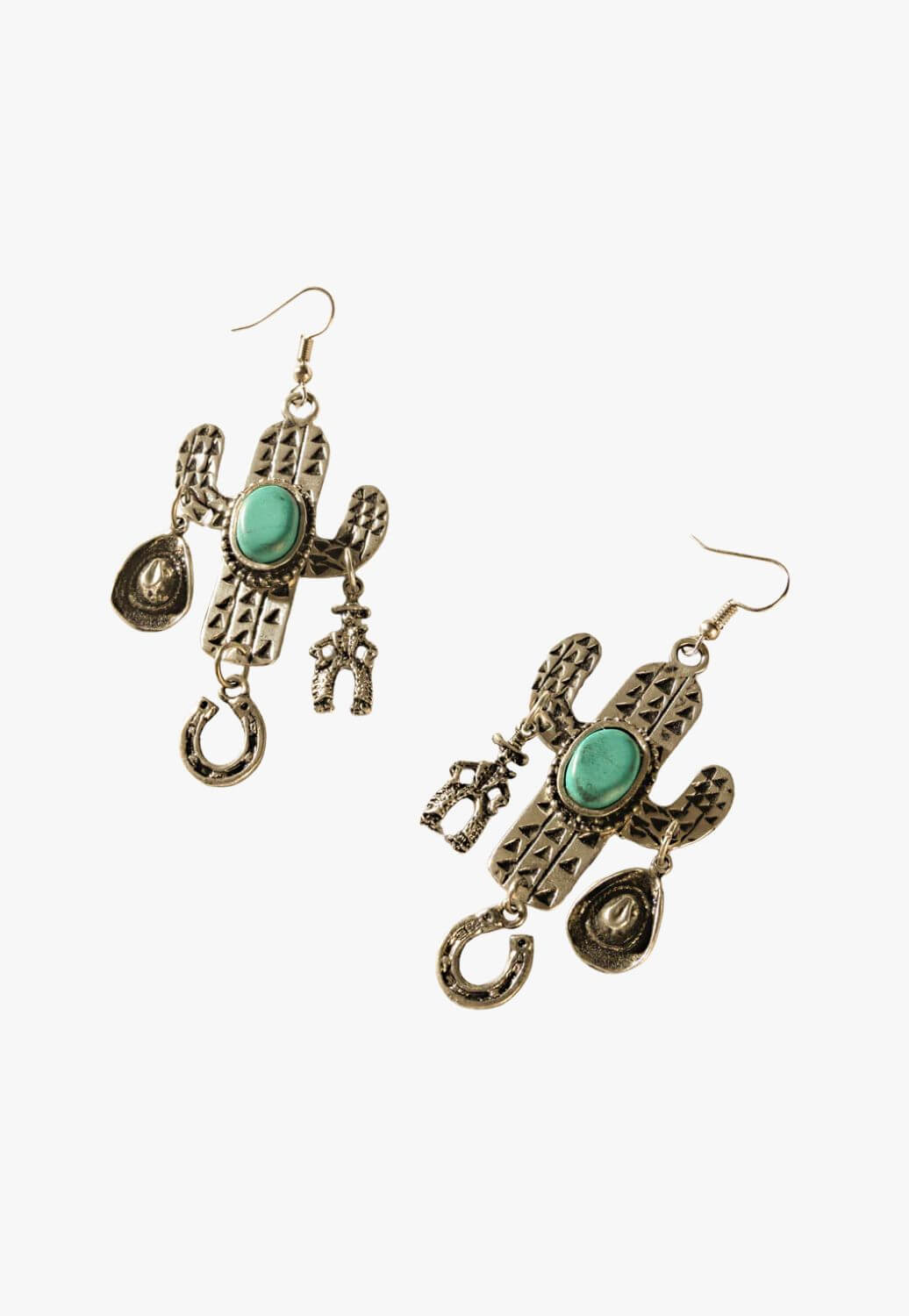 Myra Cactus Charm Earrings