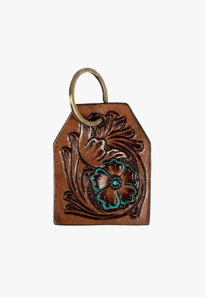 Myra Darcey Creek Blooms Key Fob