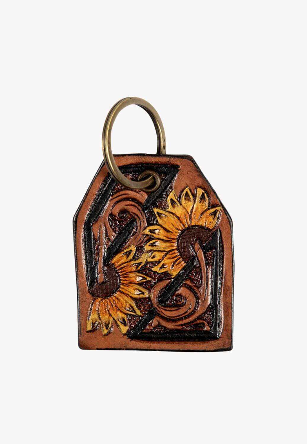 Myra Prairie Sunfowers Rising Key Fob