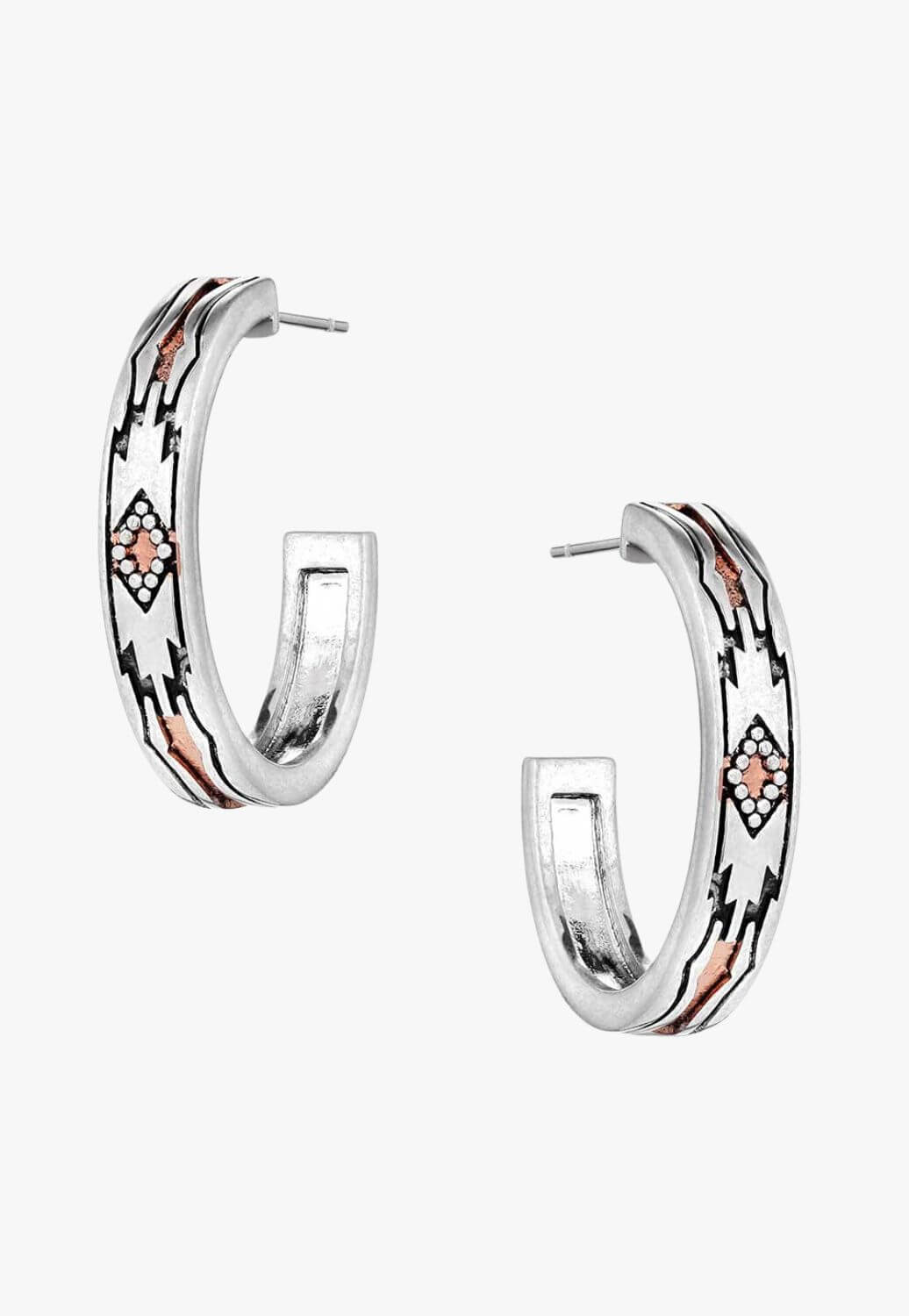 Montana Western Sands Hoop Earrings