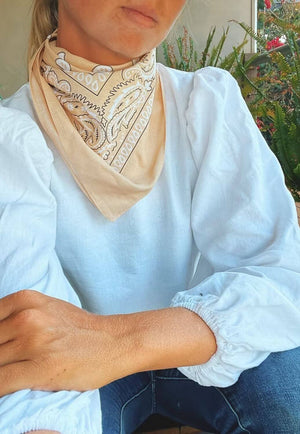 Treasure Chest Co Paisley Basic Scarf