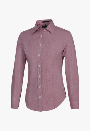 Pilbara Womens Y/D Check Long Sleeve Shirt