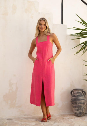 LJC Designs Goldie Cotton Dress