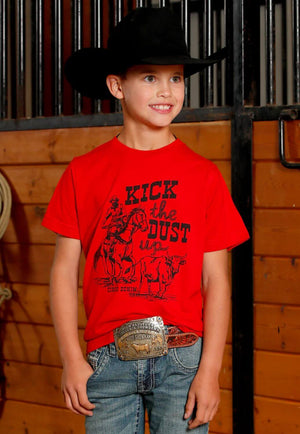 Cinch Boys Kick The Dust Up T-Shirt