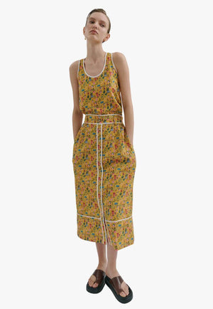 Maevarii Womens Alice Midi Skirt