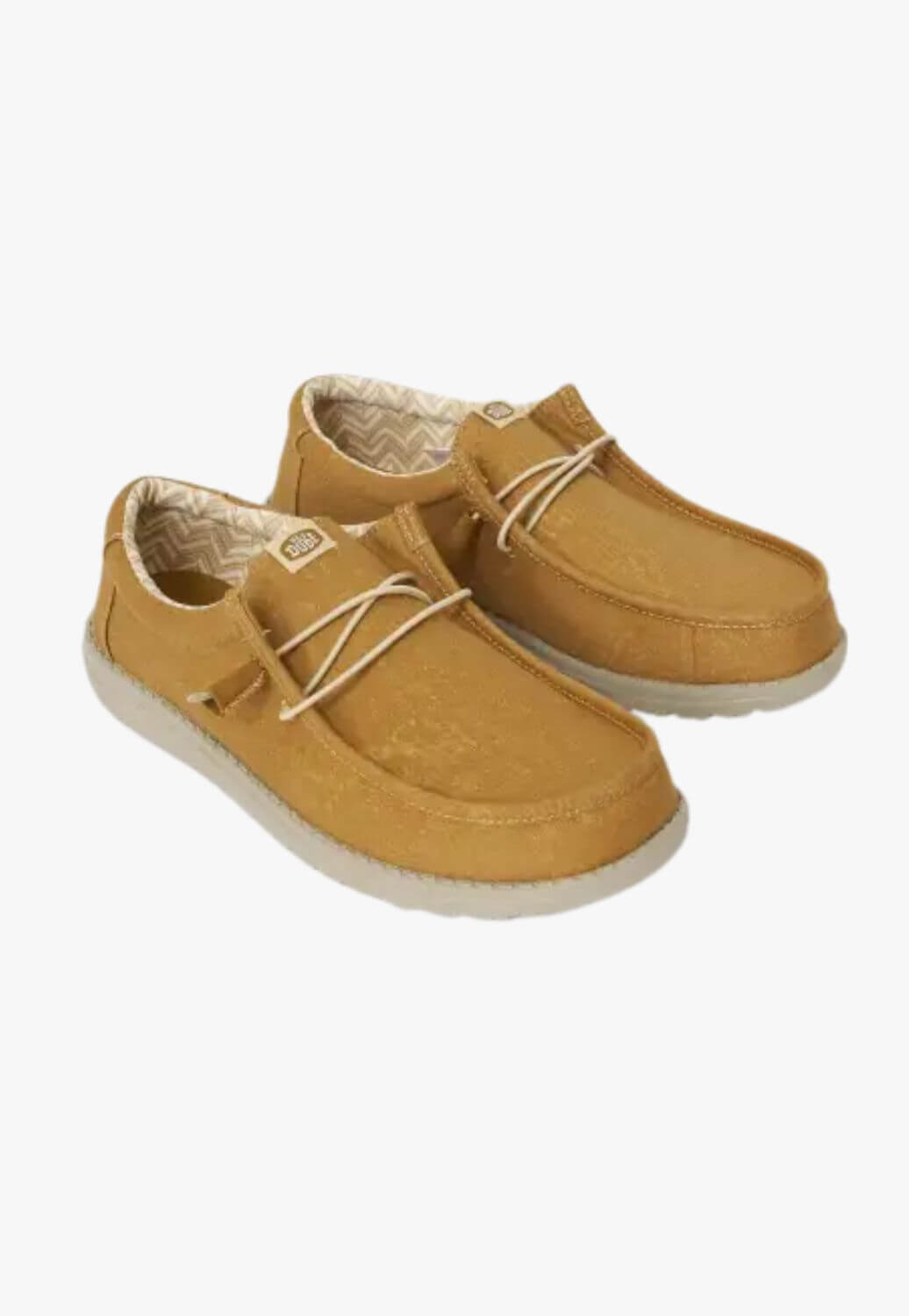 Hey Dude Mens Wally Stretch Canvas Shoe
