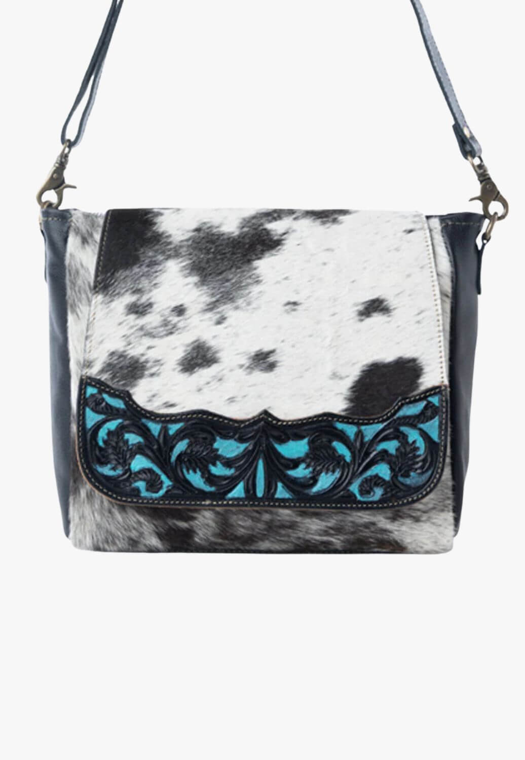 Myra Sagebrush Vale Hairon Leather Concealed Carry Bag