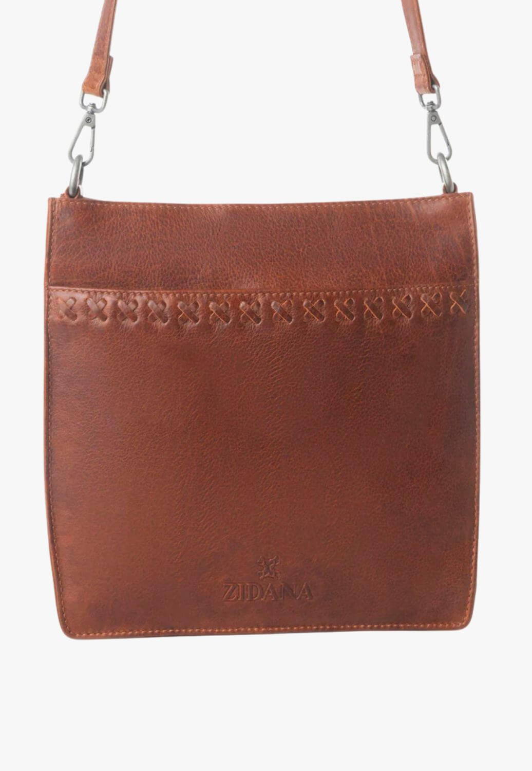 Myra Zidana Mirelle Woven Veg Tanned Leather Sling Bag