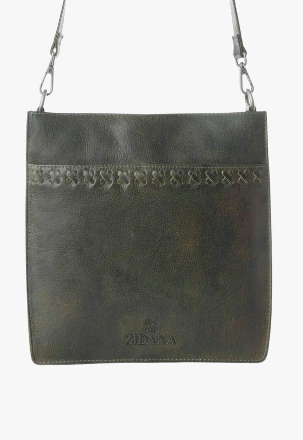 Myra Zidana Mirelle Woven Veg Tanned Leather Sling Bag