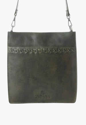 Myra Zidana Mirelle Woven Veg Tanned Leather Sling Bag