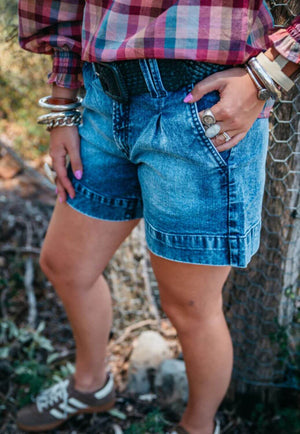 Hitchley & Harrow Womens Denim Shorts