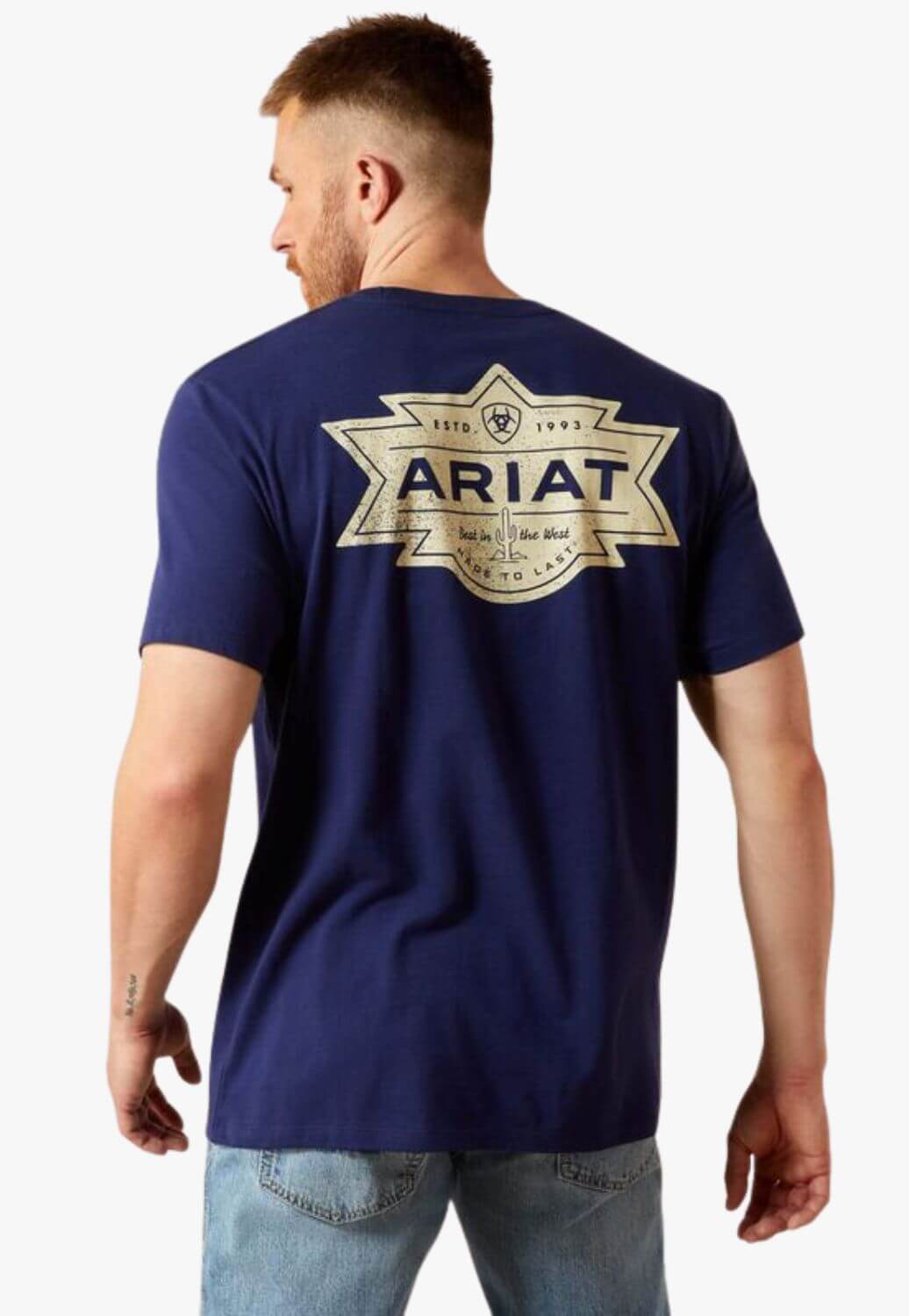 Ariat Mens Mesa Motif Lockup T-Shirt