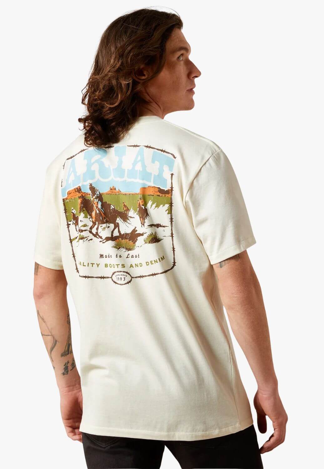 Ariat Mens Pulp Westen T-Shirt