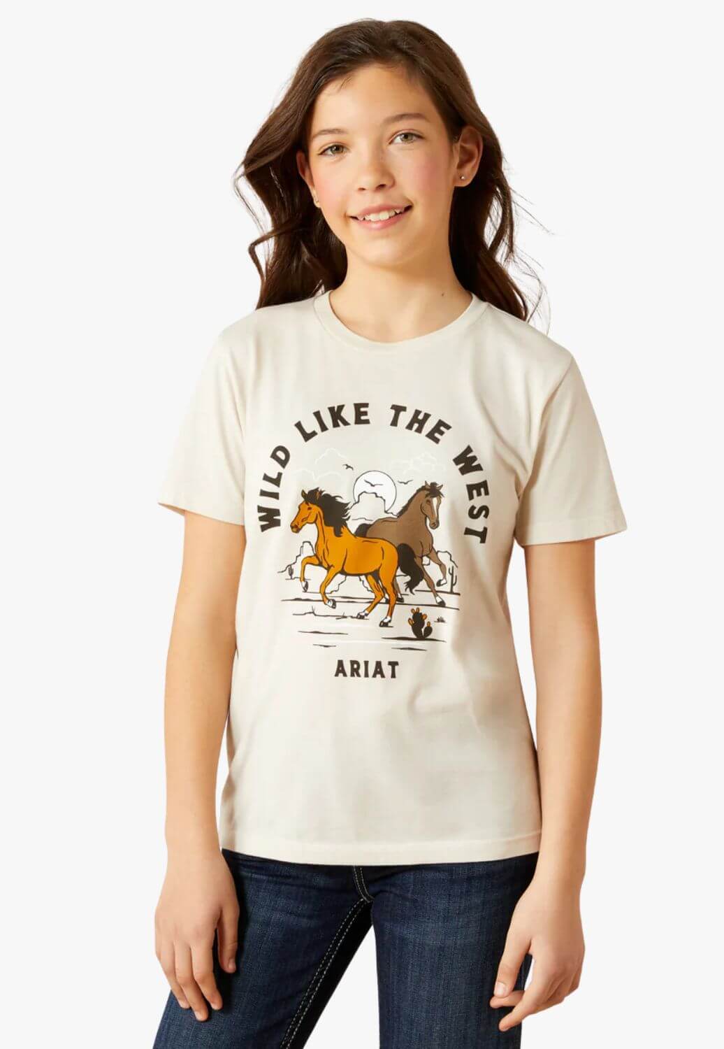 Ariat Girls Wild Like The West T-Shirt