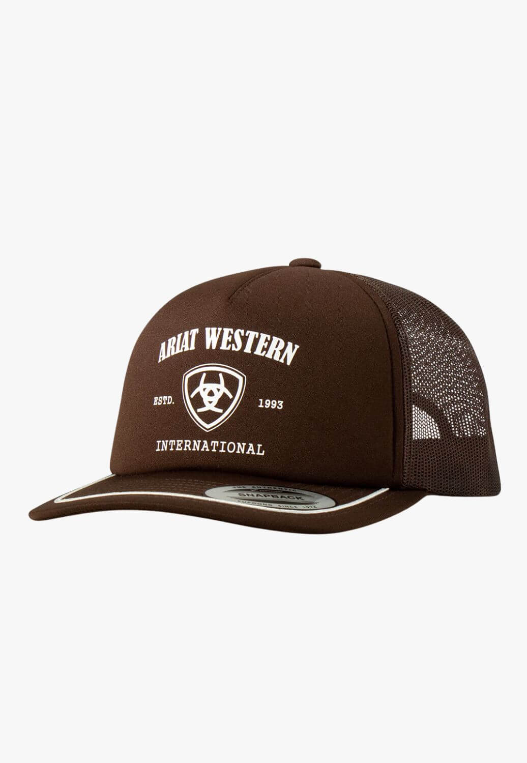 Ariat Men Western International Snap Back Cap