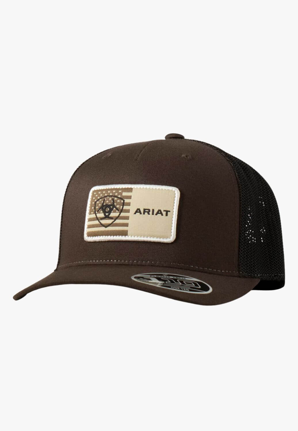 Ariat Mens Flag Patch Snap Back Cap