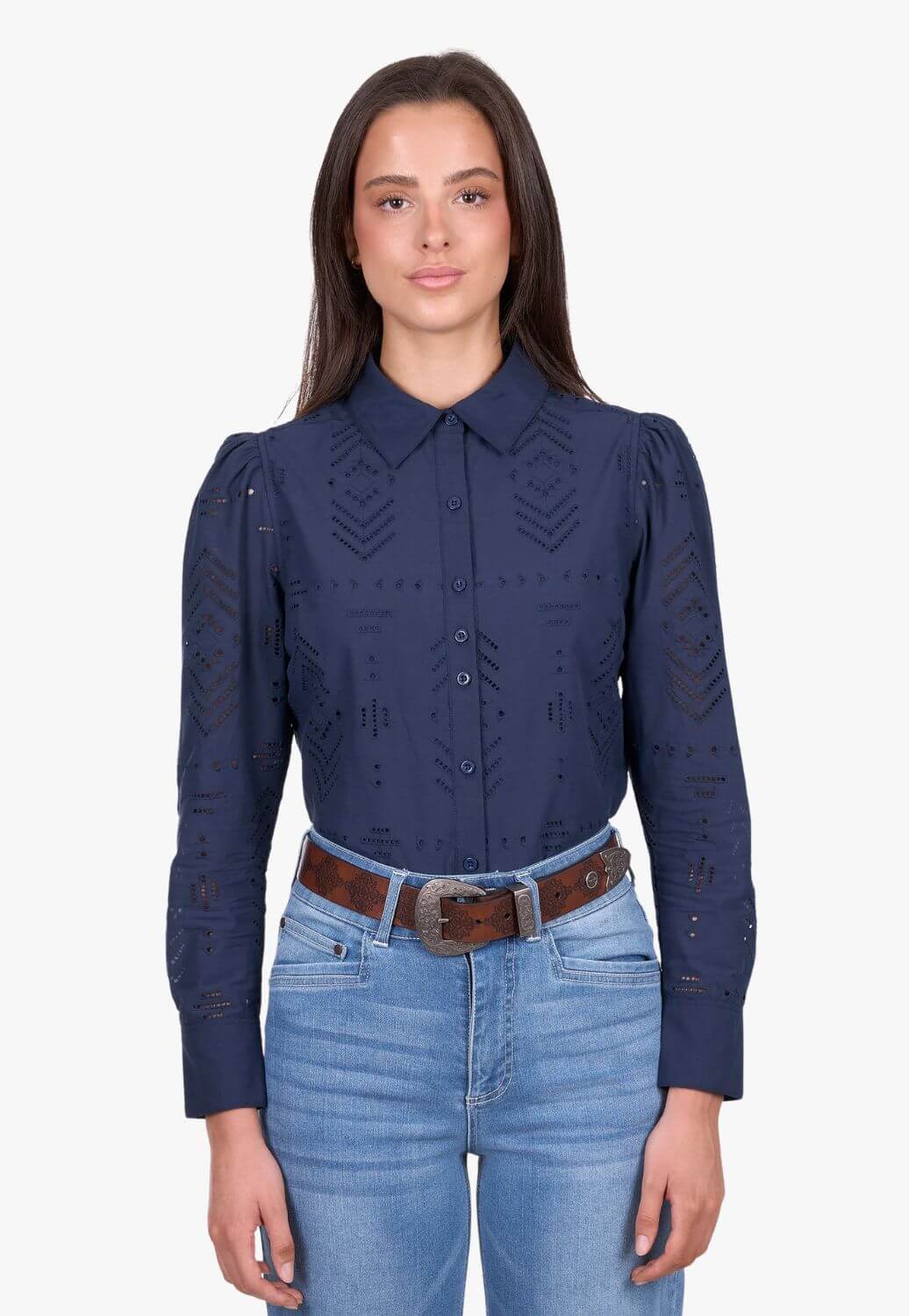Wrangler Womens Lilly Long Sleebe Shirt
