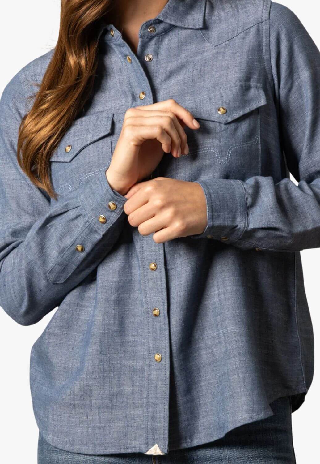 Kimes Ranch Womens Lacy Long Sleeve Shirt