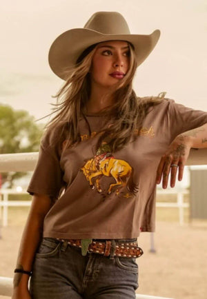 Kimes Ranch Womens Lucky B Rodee-Oh T-Shirt