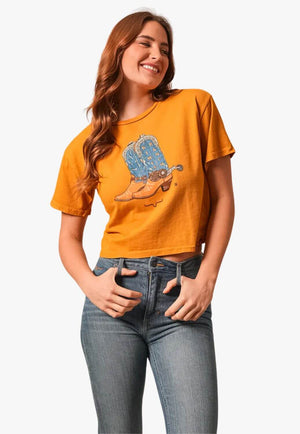 Kimes Ranch Womens Lucky B Boots For Walkin T-Shirt