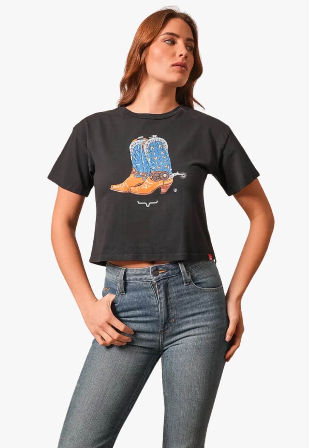 Kimes Ranch Womens Lucky B Boots For Walkin T-Shirt