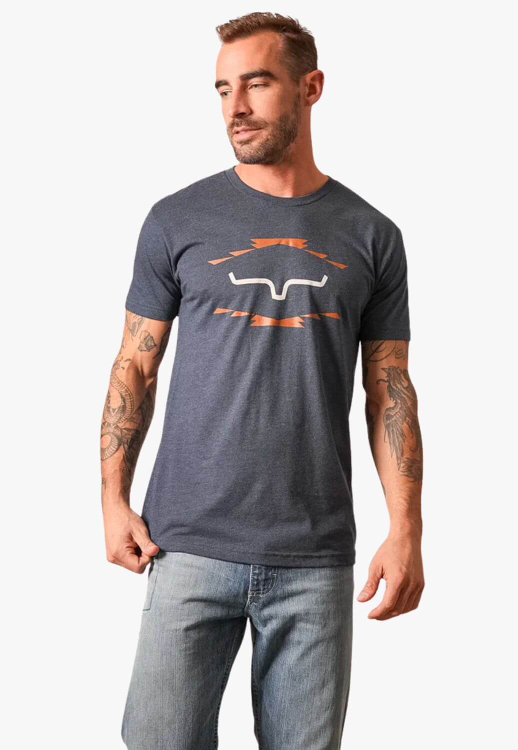 Kimes Ranch Mens Vintage Badge T-Shirt