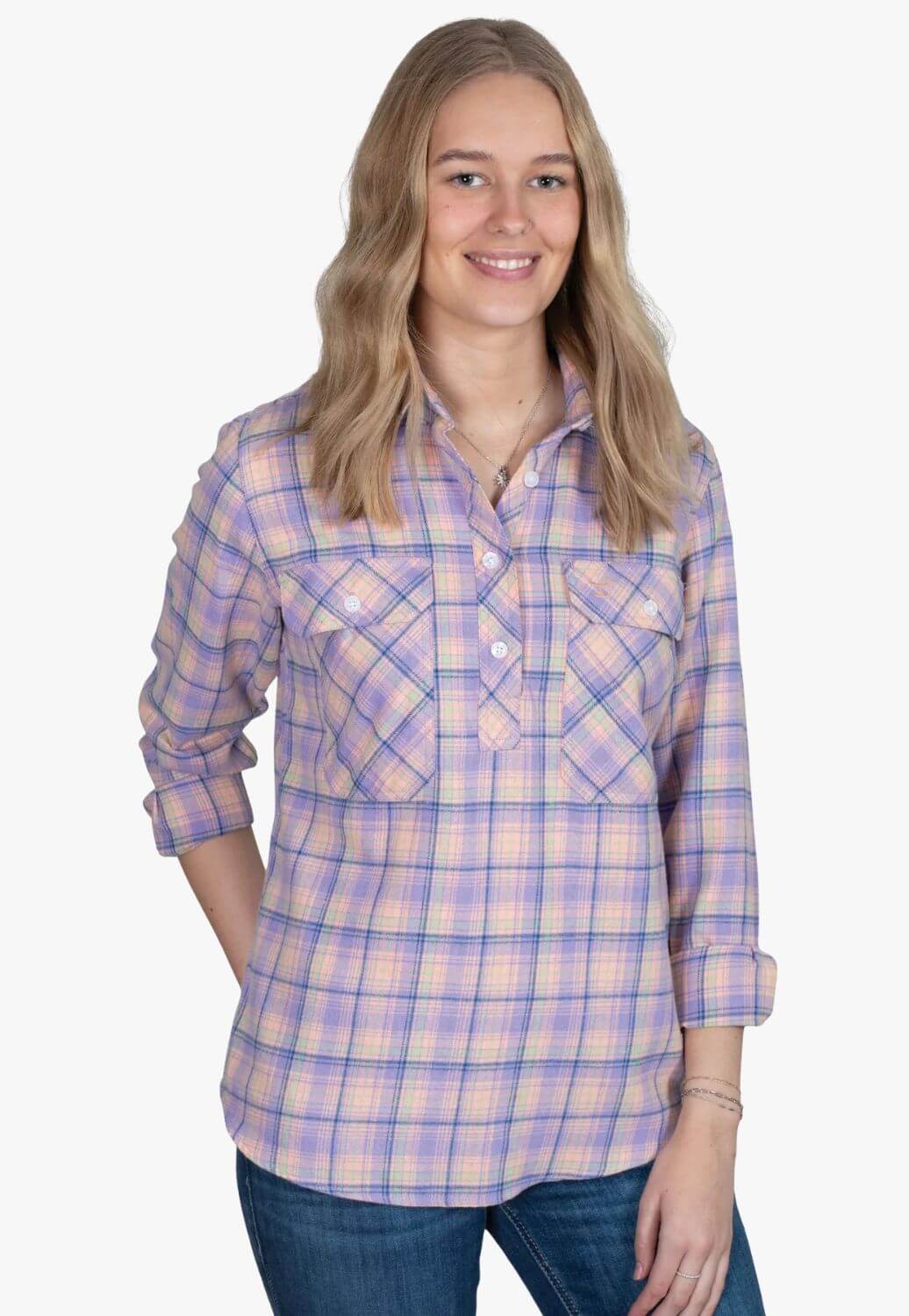 Just Country Womens Jahna Flannel Workshirt