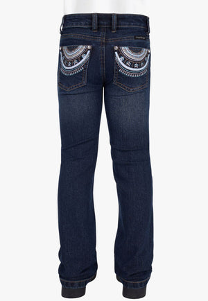 Pure Western Girls Pat Boot Cut Jean