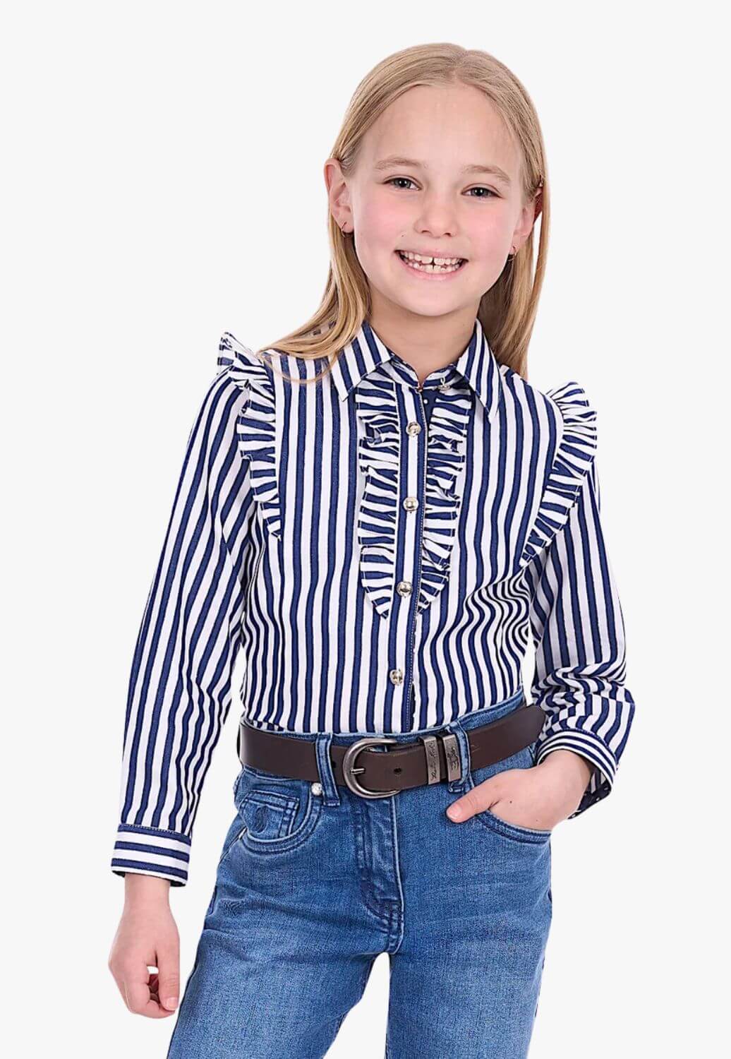Thomas Cook Girls Celine Long Sleeve Shirt