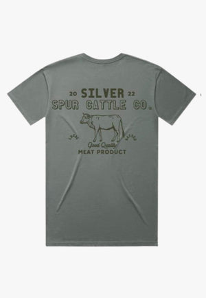 Silver Spur Mens Cattle Co T-Shirt