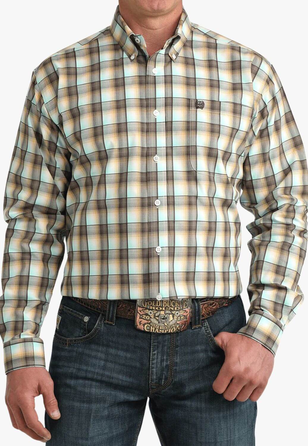Cinch Mens Classic Fit Long Sleeve Shirt