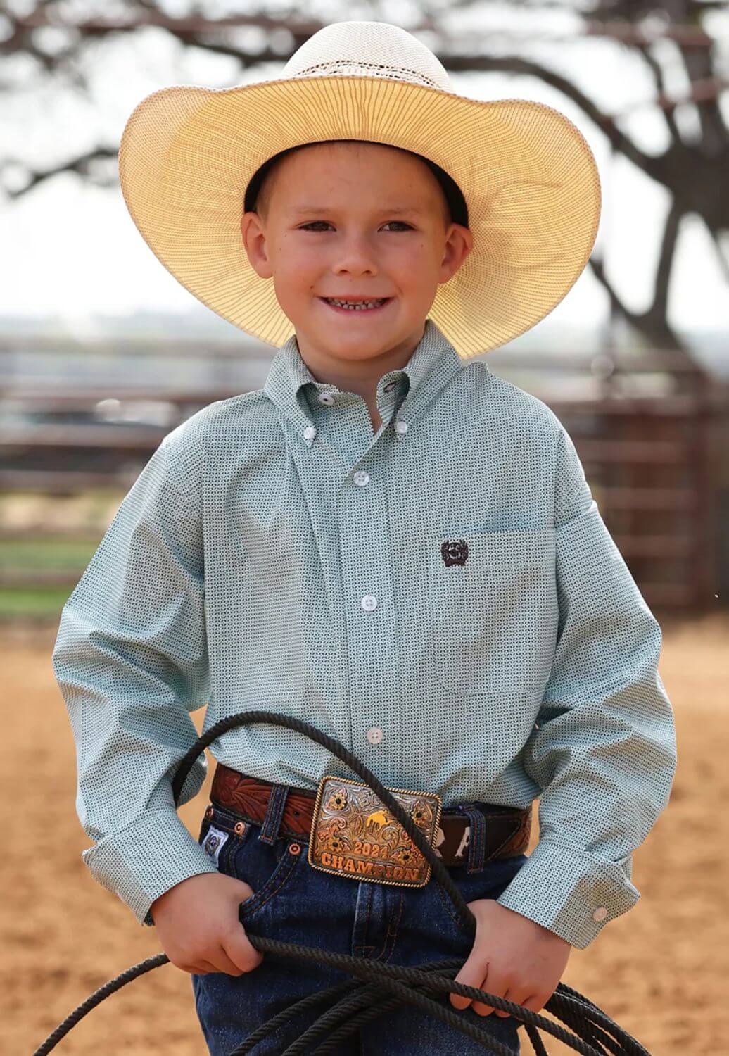 Cinch Boys Long Sleeve Shirt