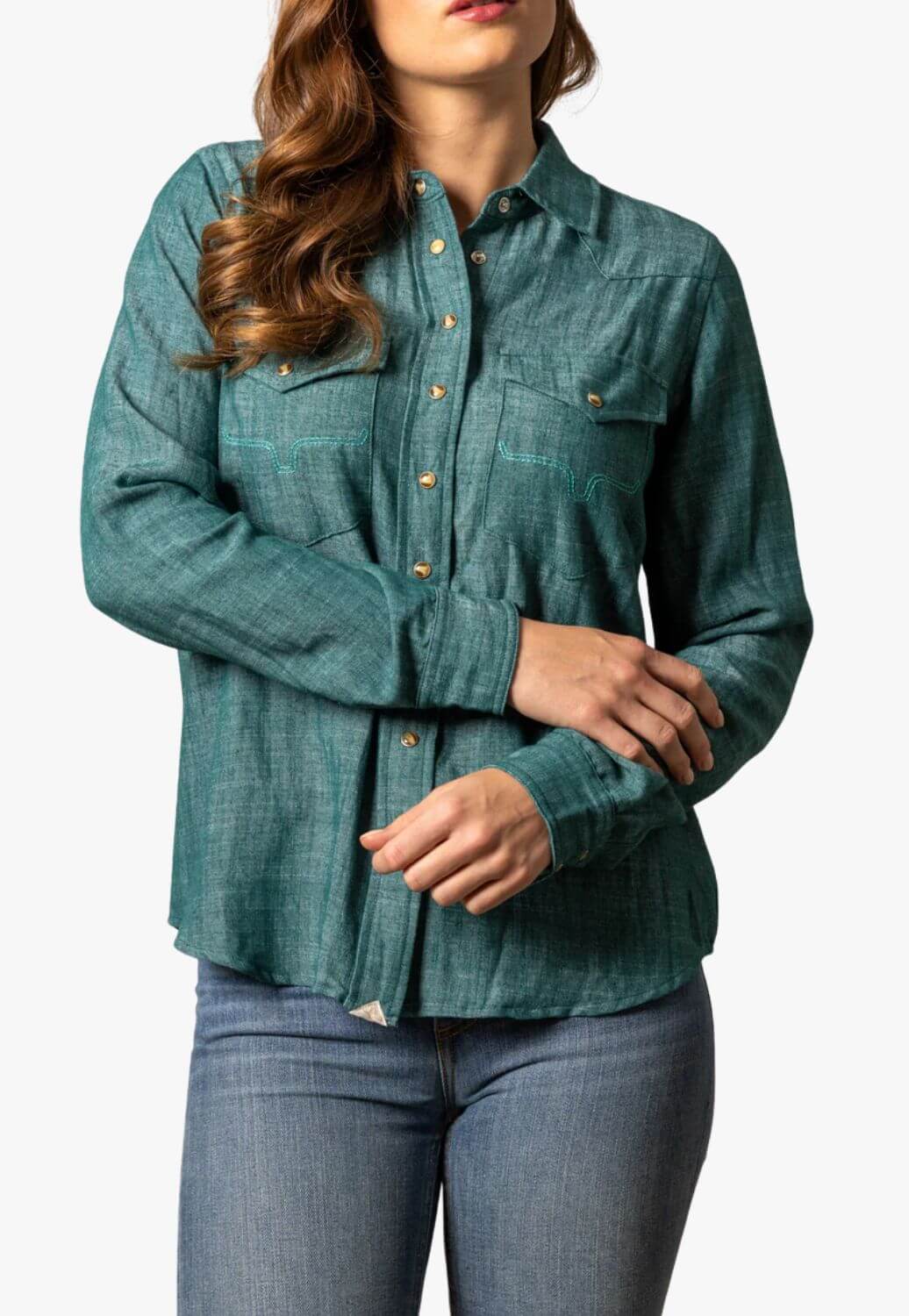 Kimes Ranch Womens Lacy Long Sleeve Shirt