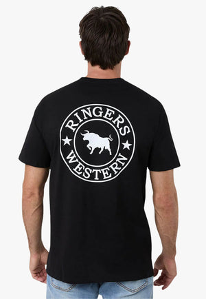 Ringers Western Mens Signature Bull T-Shirt