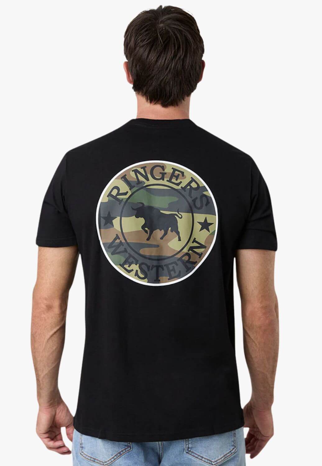Ringers Western Mens Signature Bull T-Shirt
