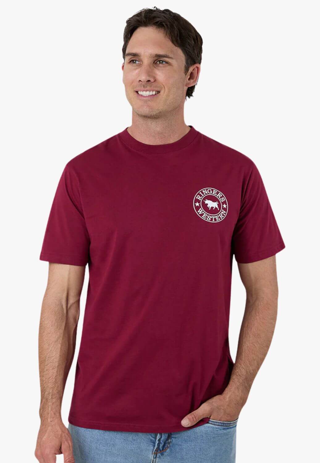 Ringers Western Mens Signature Bull T-Shirt