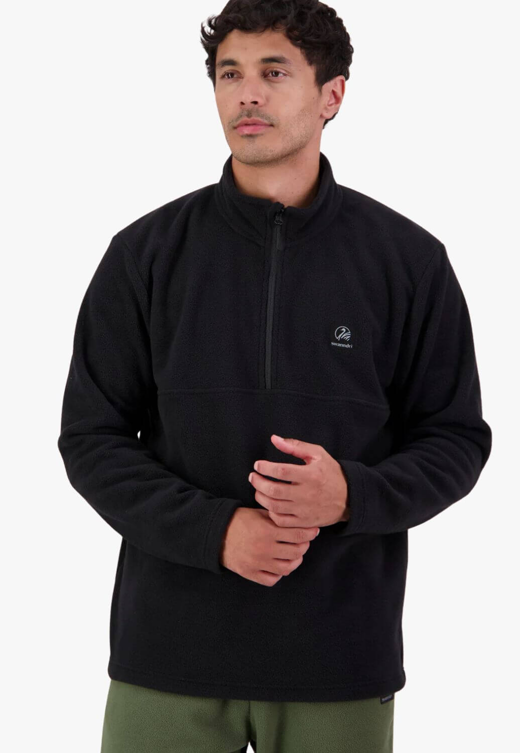 Swanndri Mens High Rock 1/4 Zip Fleece